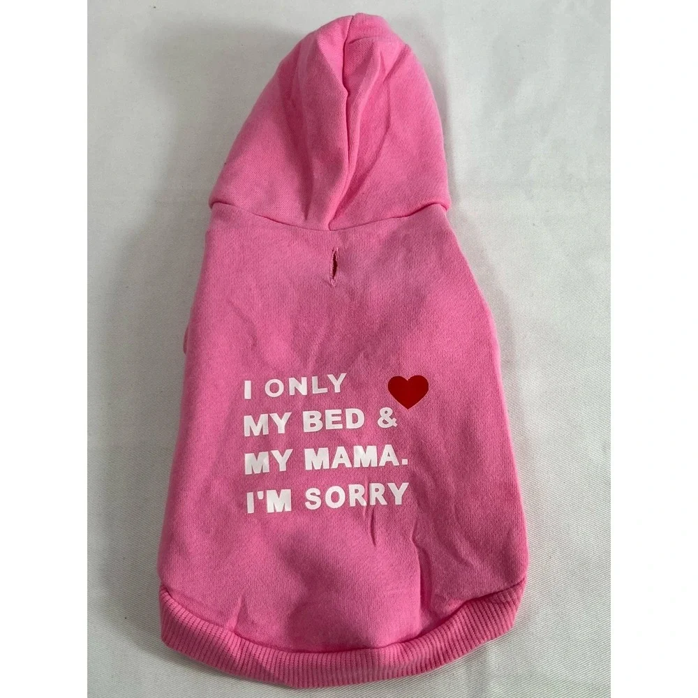 Comfortable Polycotton Dog Hoodie: Soft, Lightweight Puppy Vest size XS